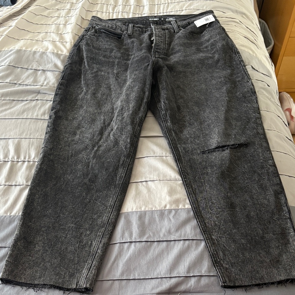 Old Navy Extra High-Rise Curvy Sky-Hi Straight Jeans